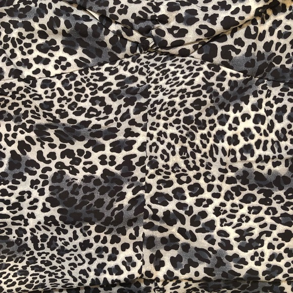 Black/Gray Animal Print Maxi Dress Sizes S & M - Picture 5 of 5